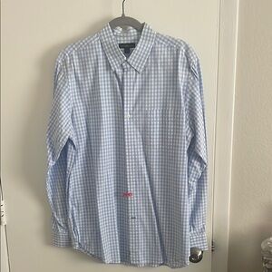 Blue Checkered Men's Shirt